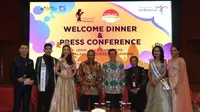 Peresmian ajang Pemilihan Putri Pariwisata Indonesia 2019 dan Putra Putri Pariwisata Nusantara 2019 oleh Menteri Pariwisata (Menpar) Arief Yahya di Balairung Soesilo Soedarman, Gedung Sapta, Jakarta, Senin malam (2/9/2019). (Ist)