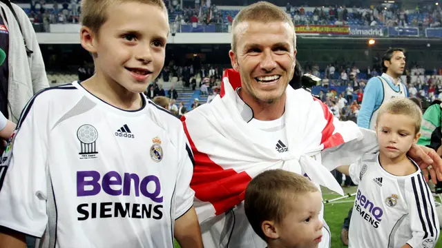 Potret Kompak dan Harmonisnya Keluarga David Beckham