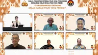 Webinar yang diselenggarakan Divisi Humas Polri secara daring (Istimewa)