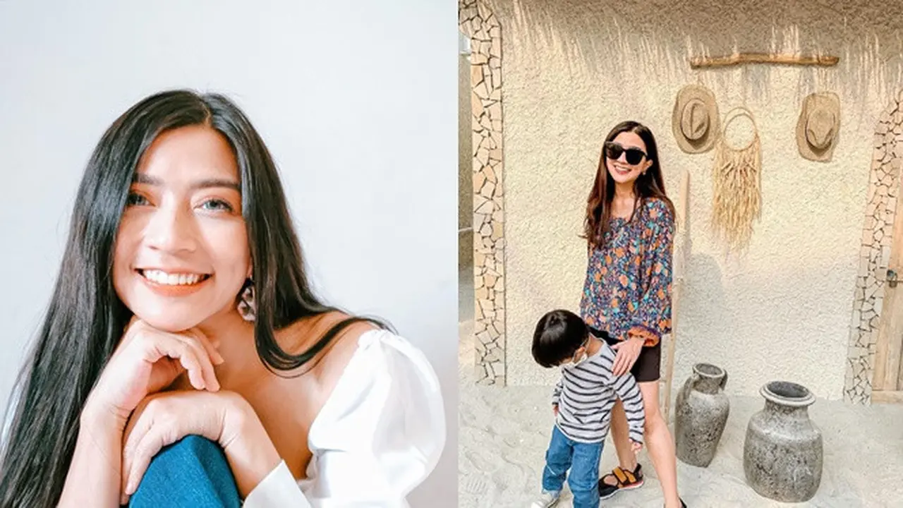 6 Potret Ayu Hastari saat Momong Anak, Hot Mom yang Selalu Tampil Stylish