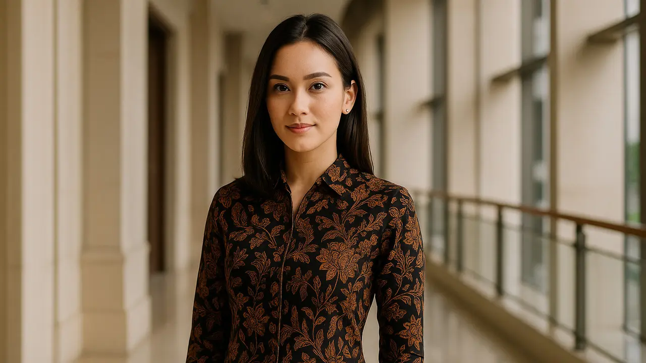Inspirasi Model Batik Slimfit Wanita