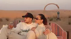 Inilah potret romantis Alyssa Daguise yang sudah sepekan di Dubai. Alyssa dan William diketahui suda berada di Dubai sejak merayakan tahun baru 2024 lalu. (Liputan6.com/IG/@alyssadaguise)