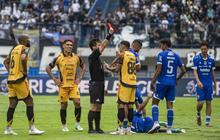 Pelatih Persija Akui Kartu Merah Bruno Tubarao Pantas Diterima Saat Lawan Persib