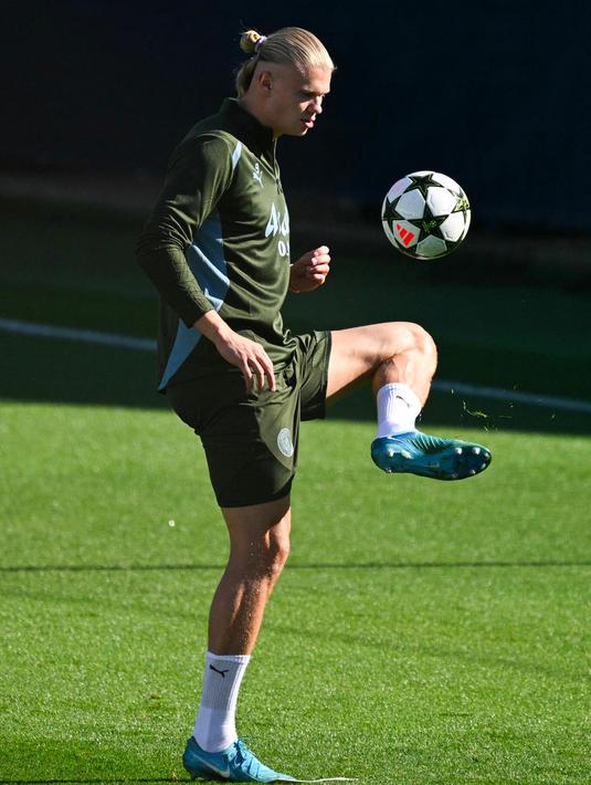 Saat ini, Manchester City belum terkalahkan dari empat pertandingan awal Liga Inggris 2024/2025. (Oli SCARFF/AFP)