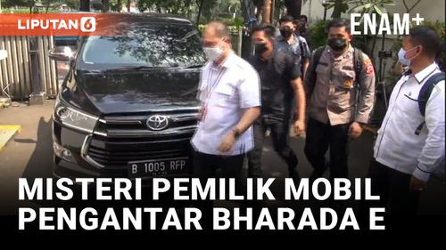 VIDEO: Bukan Pelat Sembarangan, Siapa Pemilik Mobil Pengantar Bharada E?