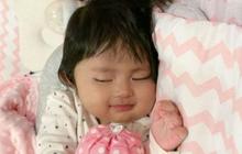 Rambutnya Jadi Sorotan, 8 Foto Dek Cunda Anak Denny Caknan Saat Tidur