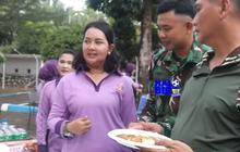 Seru Momen Letjen TNI Kunto & Istri Santap Sambal Khas Marinir di Pulau Nipa Perbatasan Singapura