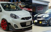 8 Modifikasi Nissan March jadi Terlihat Mahal dan Sporty