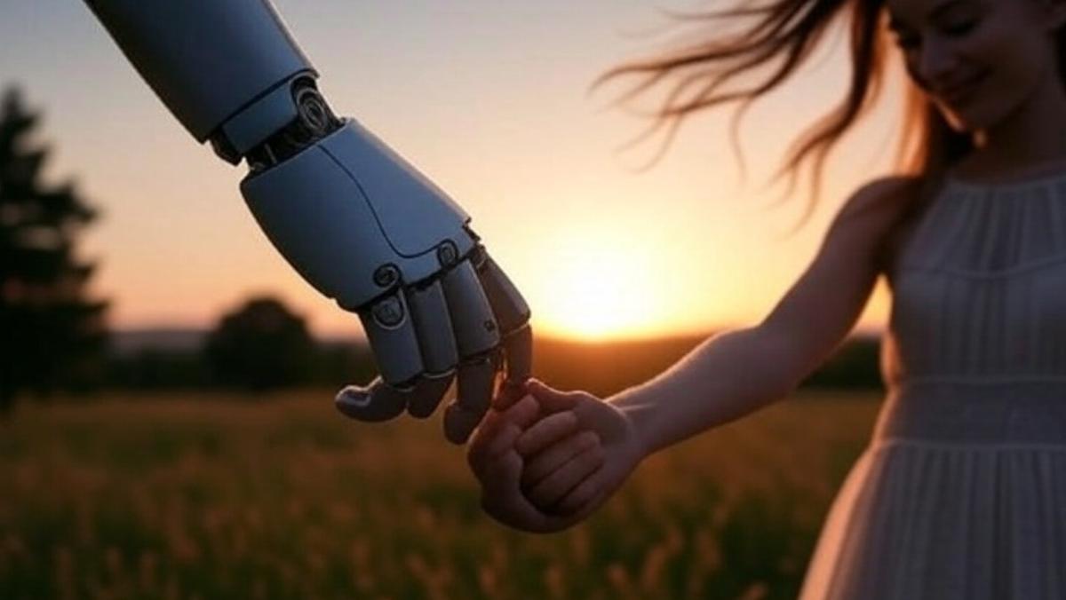 Pernah Sakit Hati dengan Pria, Wanita Ini Memilih Bahagia Menjadi Tunangan AI