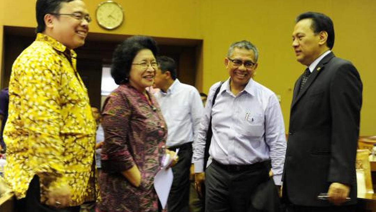 Jero-Agus rapat di Banggar DPR
