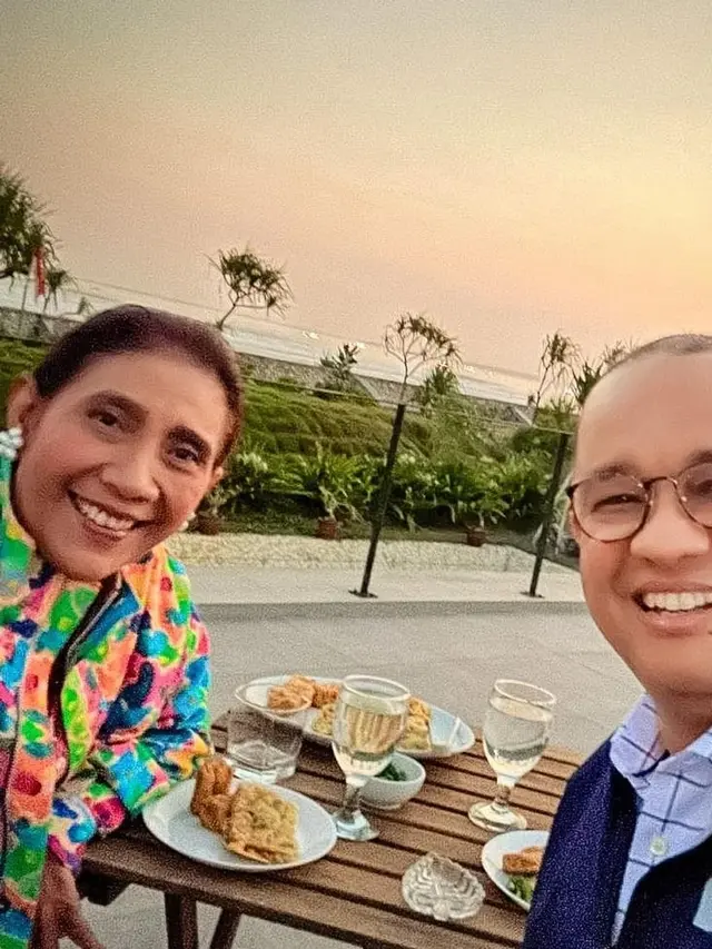 Bakal Calon Presiden (Capres) dari Koalisi Indonesia Perubahan untuk Persatuan (KPP), Anies Baswedan mendadak bertemu Eks Menteri Kelautan dan Perikanan Susi Pudjiastuti.