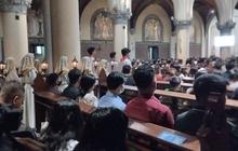 Ratusan Personel Polri Amankan Ibadah Paskah di Gereja Katedral dan Immanuel