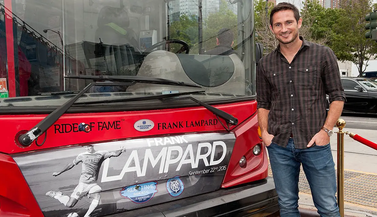 5. Frank Lampard, New York City FC – 6.000.000 dollar AS atau sekitar 78,73 miliar rupiah per tahunnya. (AFP/D Dipasupil)