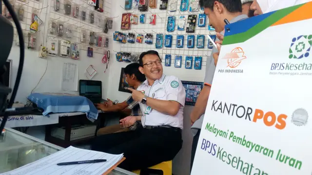 Dirut BPJS Pantau Langsung Sistem Bayar di Kantor Pos Banten