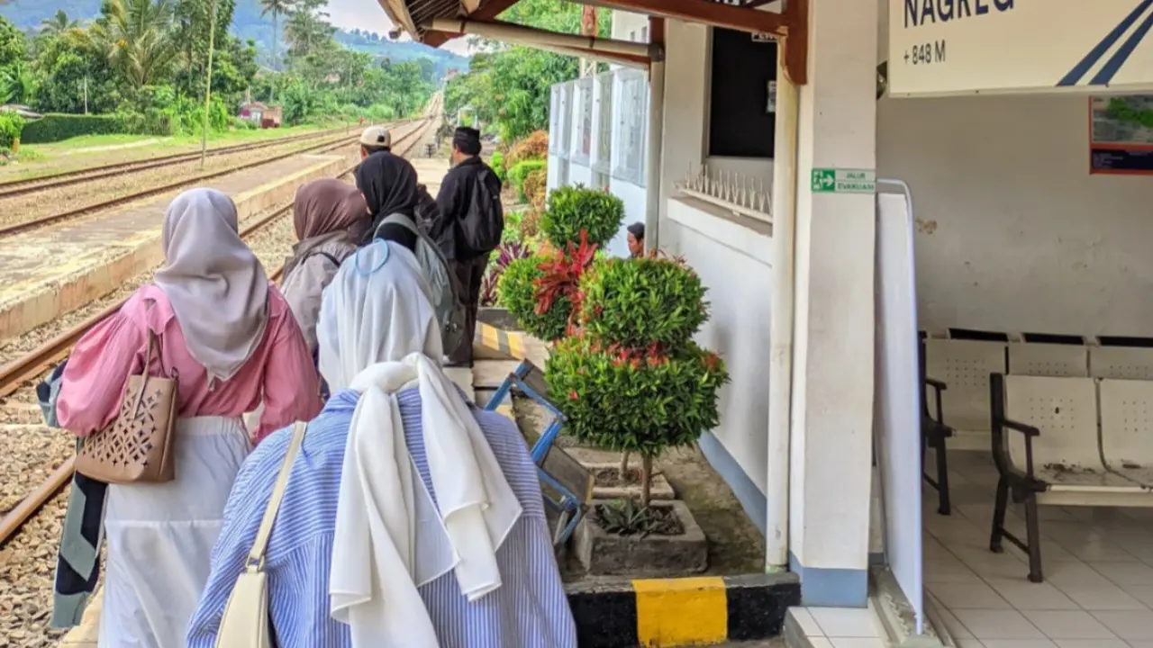 Stasiun kereta api di Nagreg