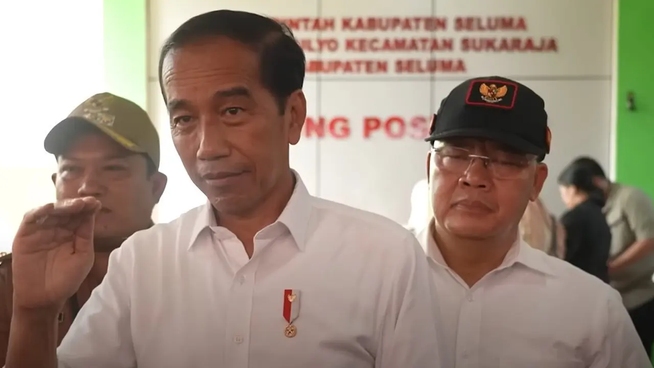 Jokowi sebut ada juga anak dari keluarga kaya yang stunting. (Foto: Tangkapan Layar Youtube Sekretariat Presiden)