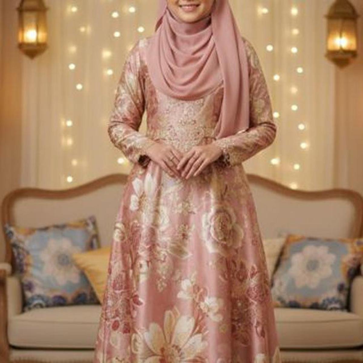 Trend Gamis Lebaran 2026: Kombinasi Mauve, Mocha, dan Gold Aman untuk Semua Warna Kulit