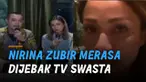 Nirina Zubir meluapkan rasa kecewanya karena merasa dijebak di acara talkshow salah satu tv swasta.