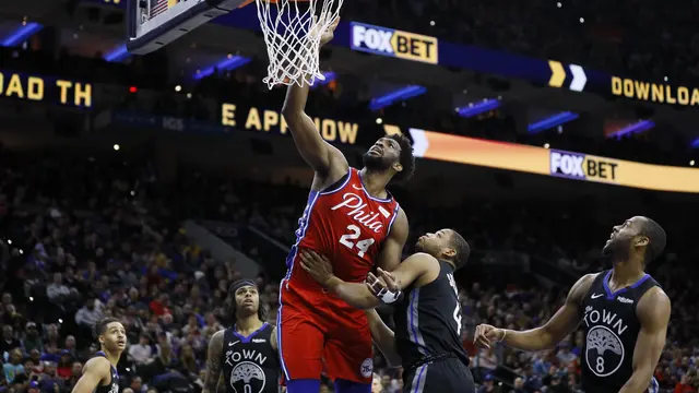 Hasil NBA: Kenang Kobe Bryant, Embiid Pakai Nomor 24, Cetak 24 Poin