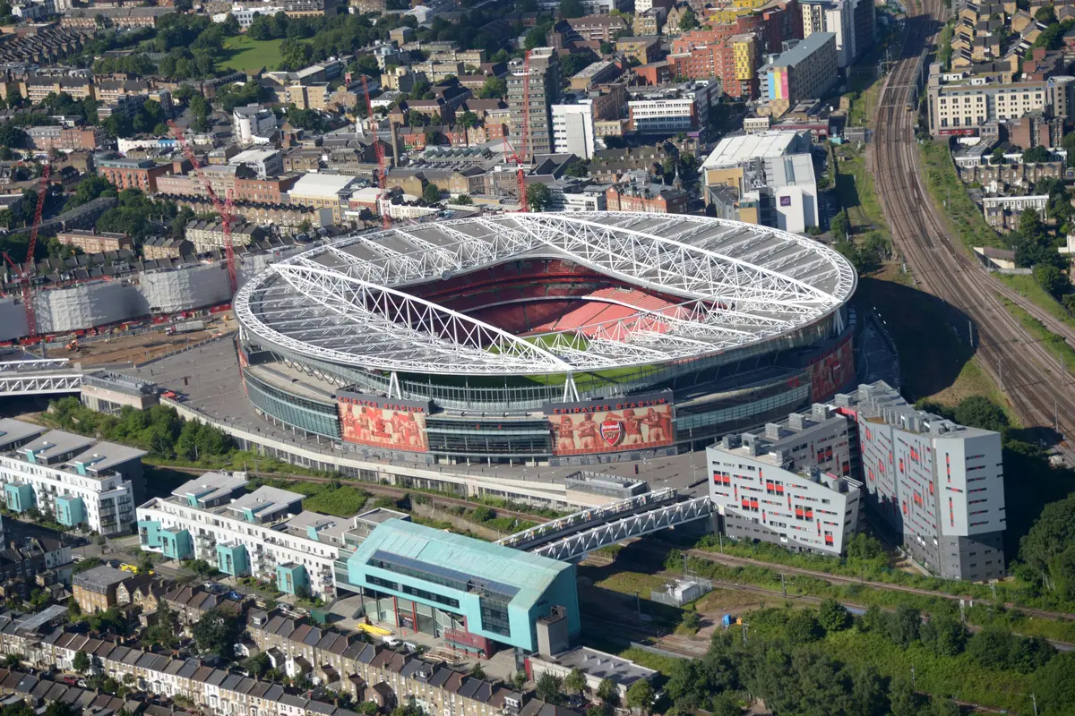 Ilustrasi Emirates Stadium