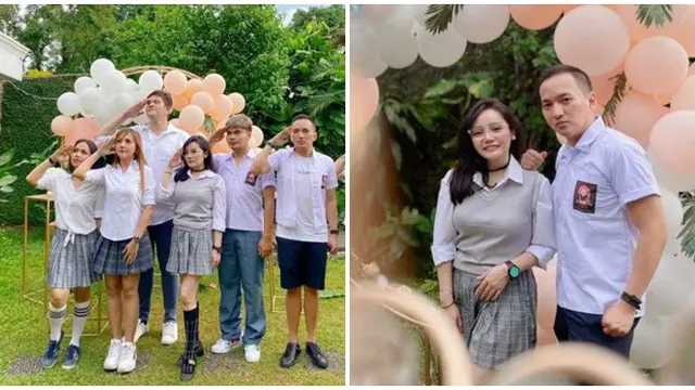 5 Artis yang Gelar Acara Ulang Tahun Bertema Anak Sekolahan, Ussy Sulistiawaty Meriah