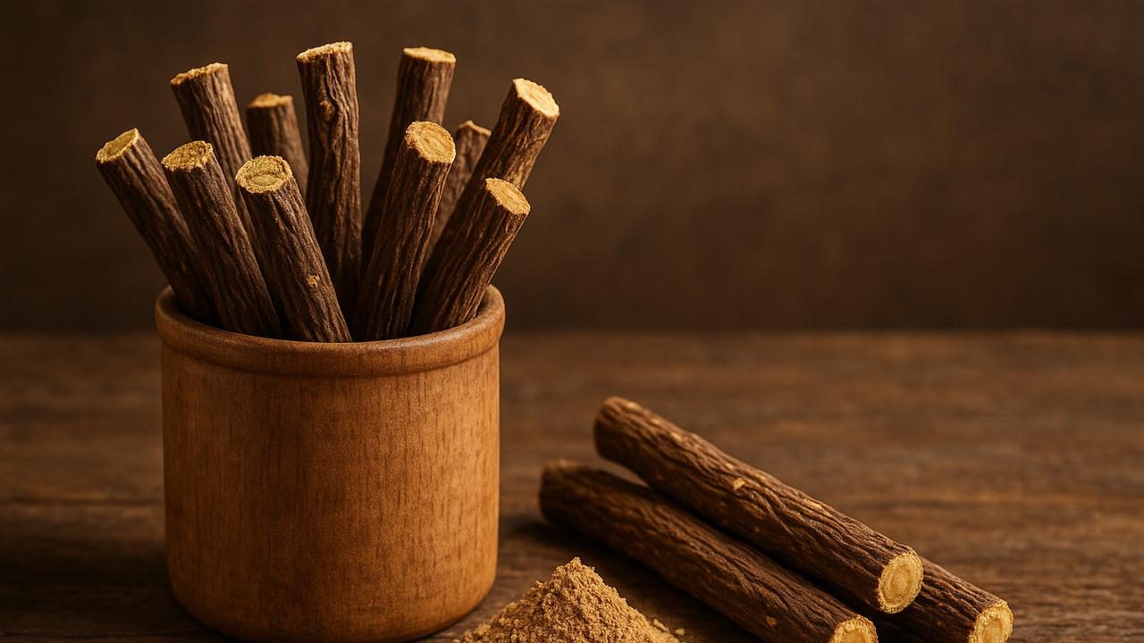Ilustrasi Akar Manis/Licorice