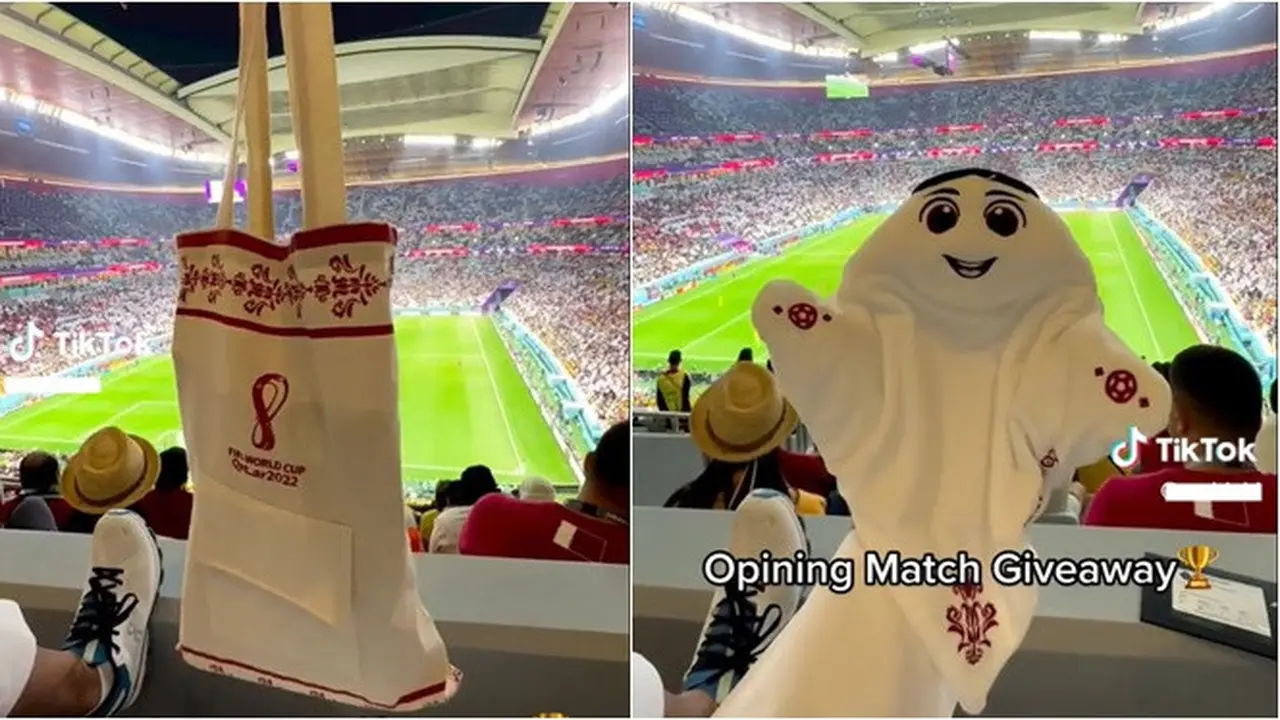 6 Potret Isi Opening Match Giveaway di Piala Dunia 2022 Qatar, Bikin Iri Warganet