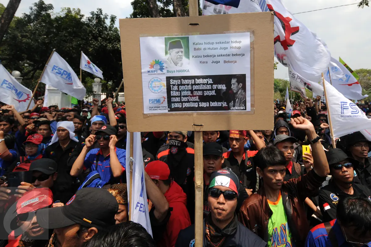 20150901-Ribuan Buruh Serbu Istana Negara-Jakarta