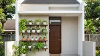 7 Ide Teras Rumah Kecil Tanpa Kursi, Tetap Cantik dan Tidak Terasa Kosong