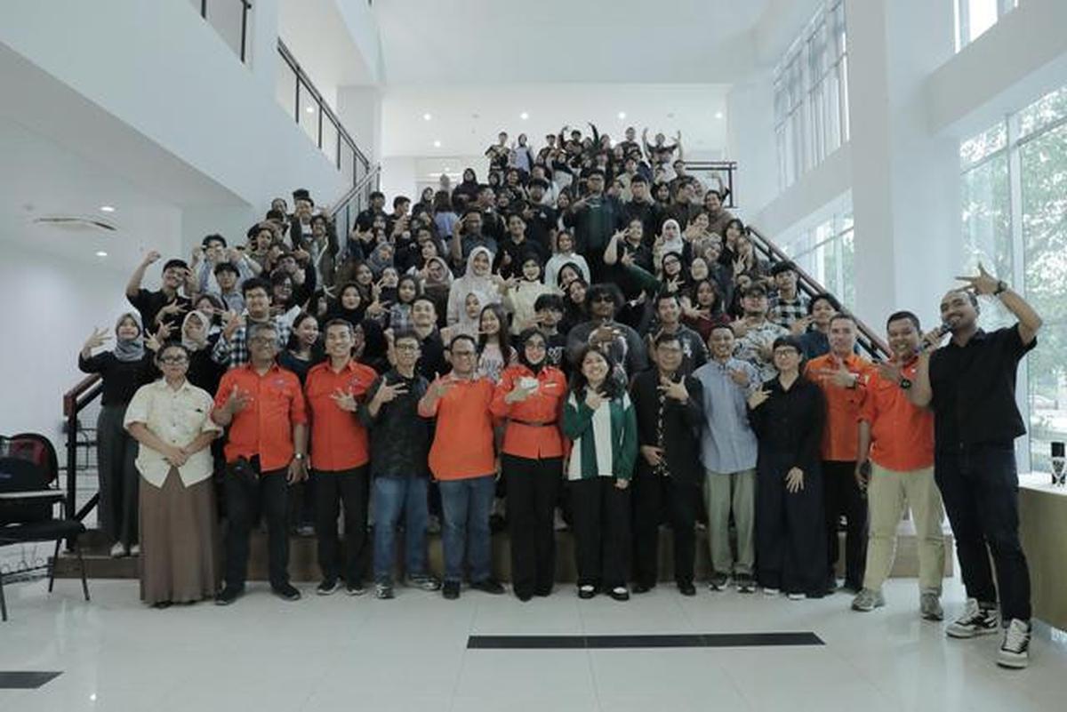Liputan6 Connect di Kampus Esa Unggul, Harapan Indah Bekasi.