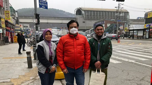 Dubes RI Umar Hadi memantau kondisi para WNI di Korea Selatan, di tengah merebaknya Virus Corona.
