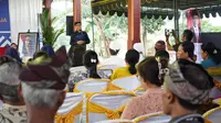 Badan Perlindungan Pekerja Migran Indonesia (BP2MI) melakukan sosialisasi terkait penempatan dan pelindungan Pekerja Migran Indonesia (PMI) kepada masyarakat pedesaan di Bali. (Ist)