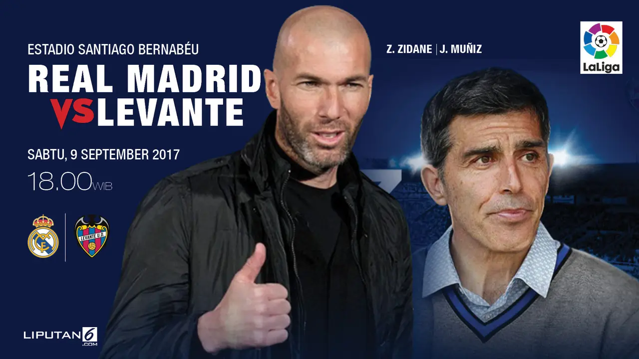 Susunan Pemain Real Madrid vs Levante: Andalkan Lapis Kedua