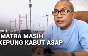 Sumatra Dikepung Kabut Asap, Kakek di Palembang Ditangkap karena Bakar Lahan