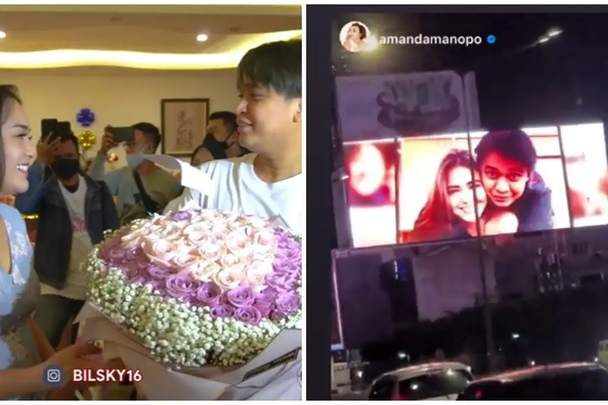 6 Momen Ulang Tahun Amanda Manopo, Billy Syahputra Sampai Sewa Billboard