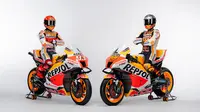 Dua pembalap Repsol Honda Marc Marquez dan Pol Espargaro (Dok HRC)