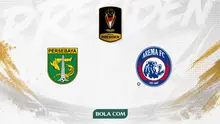 Persebaya Surabaya Vs Arema FC di Piala Presiden 2026. (Bola.com/Wiwig Prayugi)