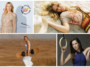  Inilah 10 petenis putri tercantik saat ini.