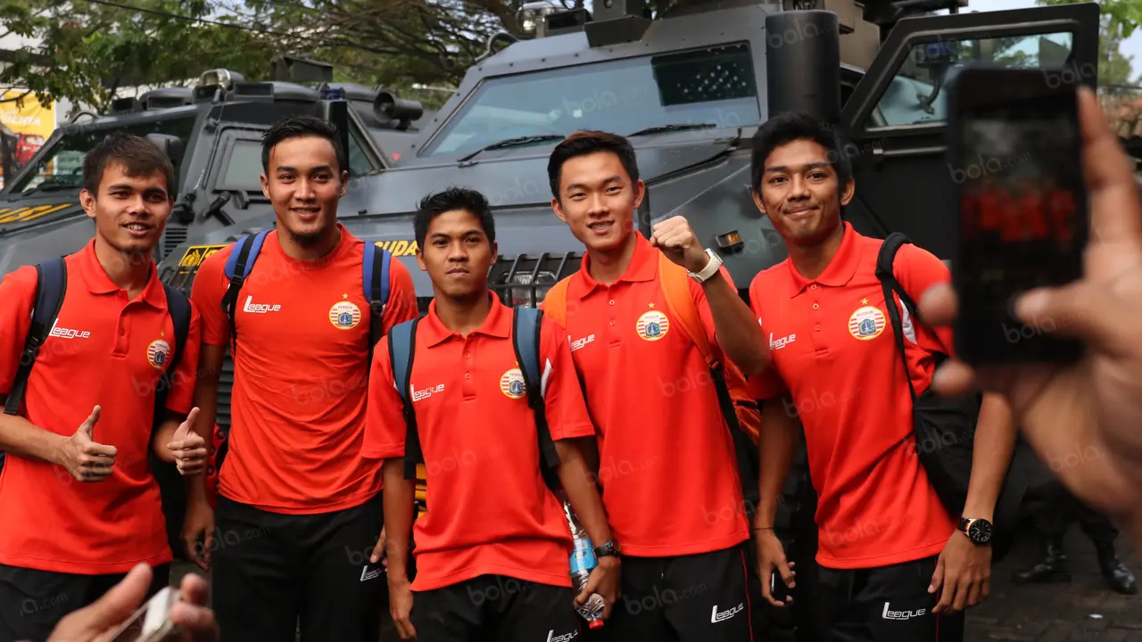 Persija Jakarta, TSC2016ID, Rantis, Polisi, Pengamanan