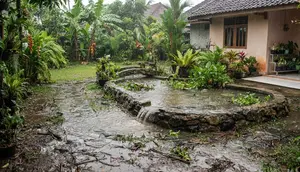 Kolam Ikan di Pekarangan Sering Meluap? Begini Cara Membuat Saluran Pembuangan yang Praktis