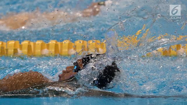 Jendi Pangabean Sumbang Emas dari Renang Asian Para Games