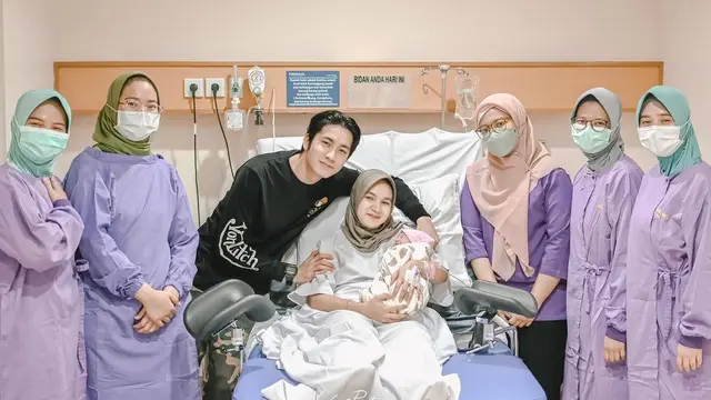 Uffridatun Nitami Istri Evan Marvino Melahirkan Anak Kedua