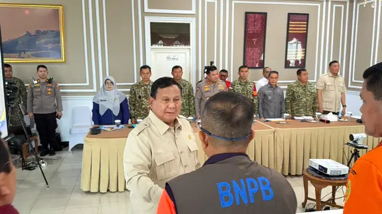 Prabowo Cek Kebakaran Hutan Kalimantan: Saya Datang untuk Lihat Keadaan Nyata