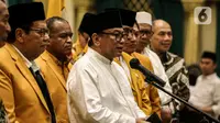 Oesman juga mengatakan Ganjar Pranowo juga merupakan sosok yang didukung oleh Presiden Jokowi.  (Liputan6.com/Johan Tallo)