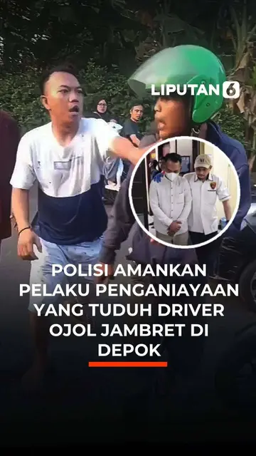 Polisi Amankan Pelaku Penganiayaan Yang Tuduh Driver Ojol Jambret di Depok