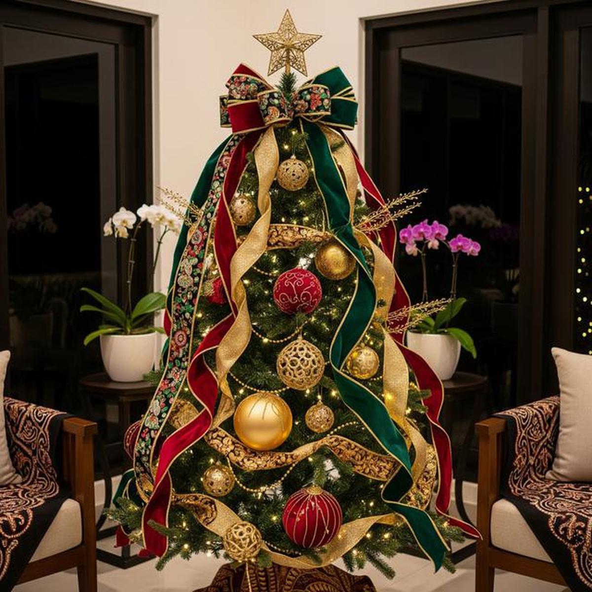 8 Dekorasi Pohon Natal yang Cantik dan Elegan untuk Rumah Modern