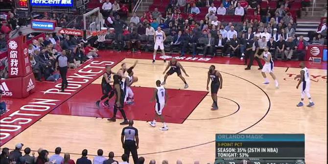 VIDEO : GAME RECAP NBA 2017-2018, Rockets 114 vs Magic 107
