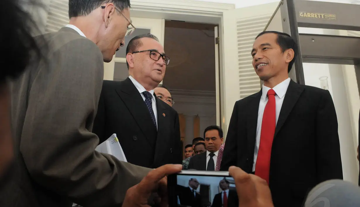 Ri Su Yong berharap presiden terpilih periode 2014-2019 itu Jokowi mau terus mempertahankan sikap sederhana dan bekerja keras terus untuk rakyatnya, Jakarta, Rabu (13/8/14). (Liputan6.com/Herman Zakharia)