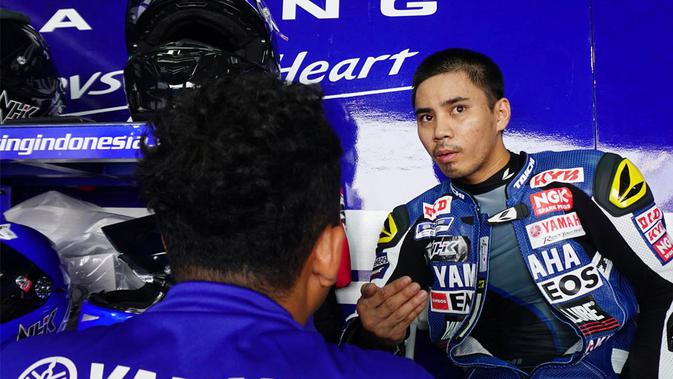 Richard Taroreh memperbaiki catatan waktu di tes ARRC Thailand (istimewa)