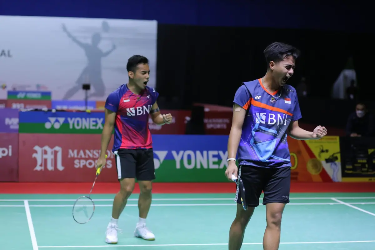 Rahmat Hidayat/Pramudya Kusumawardana - Indonesia International Challenge 2022 - Bulu Tangkis -15 Oktober